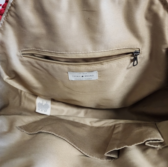 Lucky brand straw basket weave circular purse - Picture 9 of 10